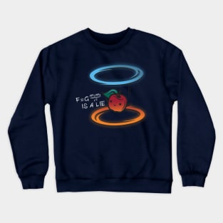 The apple is a lie Crewneck Sweatshirt